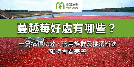蔓越莓好處有哪些？一篇搞懂功效、適用族群及挑選辦法，維持青春美麗
