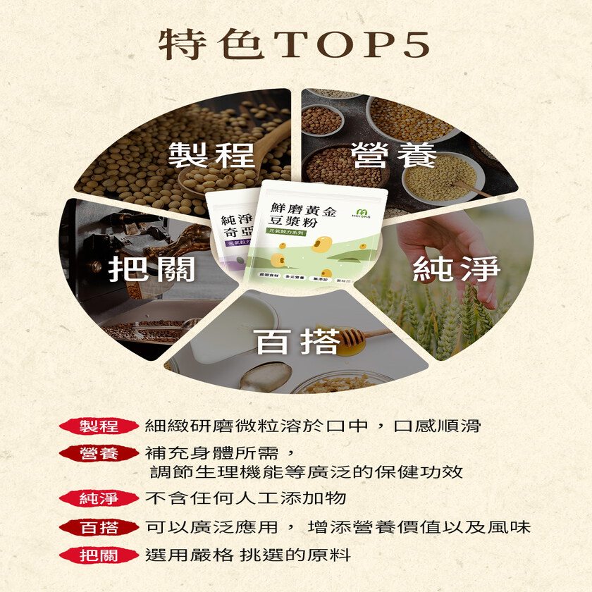 MIHONG®元氣穀力系列