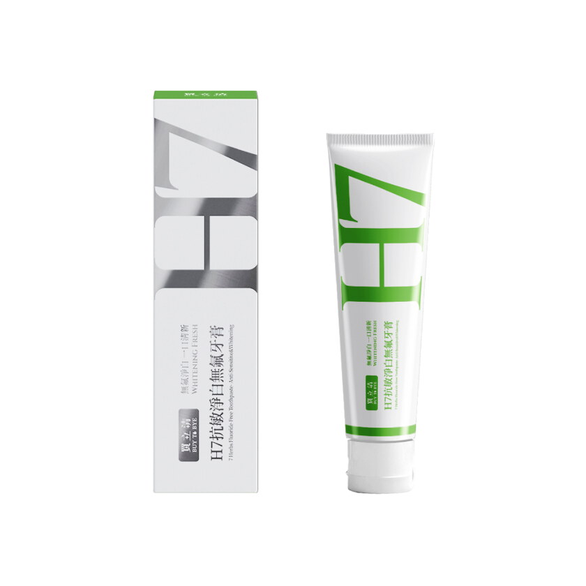 BUY TO BYE®買立清® H7抗敏淨白無氟牙膏