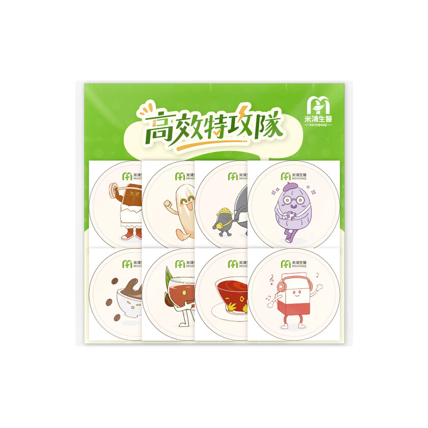 高效特攻隊_裝飾貼紙組(8張/包)_加購