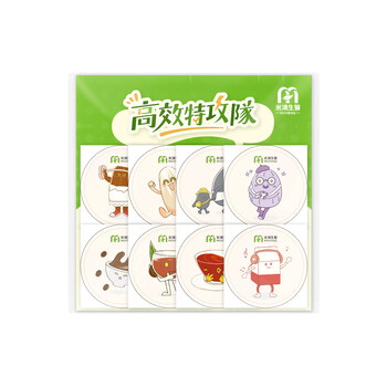 高效特攻隊_裝飾貼紙組(8張/包)_加購