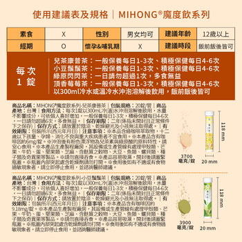Kimmy美食解膩推薦－MIHONG® 魔度飲(20杯/支)