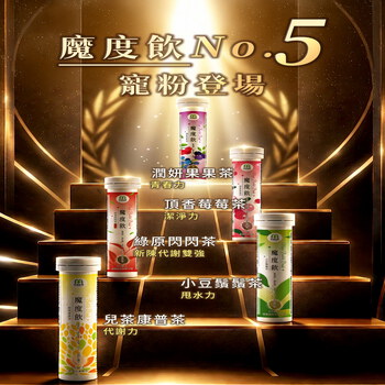 社群第一手搶購!!勿外流!!－MIHONG®魔度飲-潤妍果果茶(20錠/管)